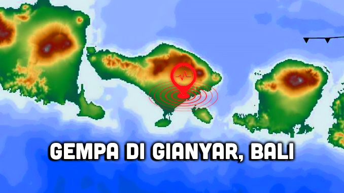 Bali Diguncang Gempa 4,8 SR, Warga Panik Berhamburan