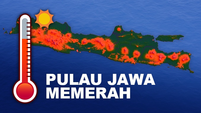 pulau jawa memerah 2024