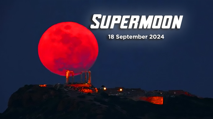 Peringatan BMKG Atas Fenomena Supermoon 18 September 2024