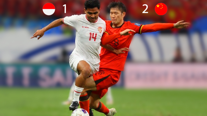 timnas indonesia kalah