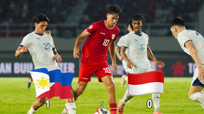 Sedih! Indonesia Kalah dari Filipina 1-0 di Piala AFF 2024