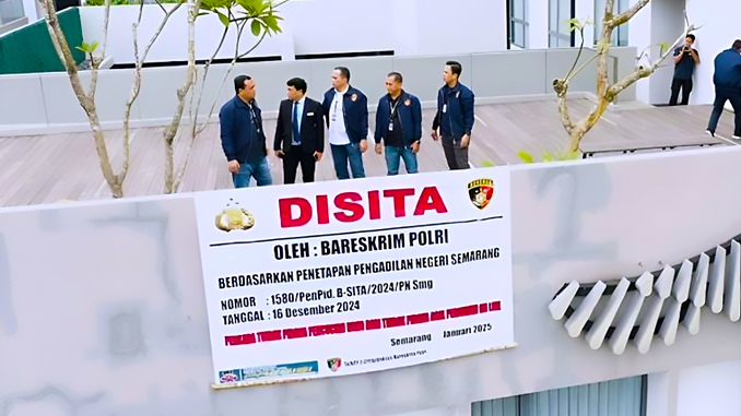 hotel arrus di sita oleh pihak kepolisian