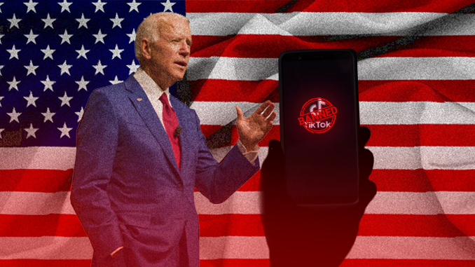 joe biden larang peredaran tiktok