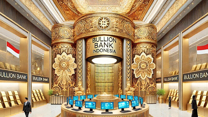 Ilustrasi Bank Emas Indonesia