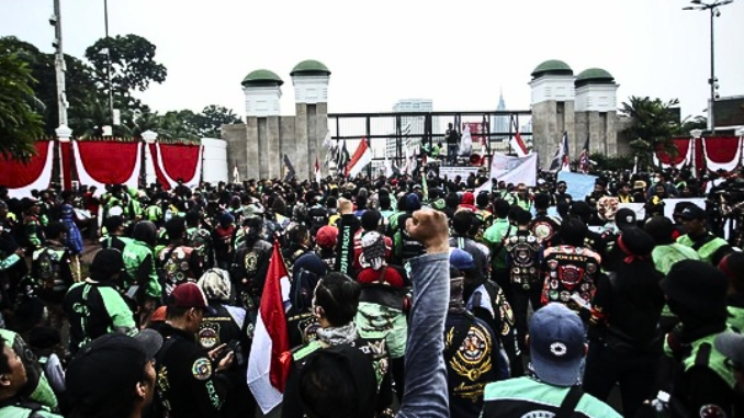 Tuntutan ojol atas hak regulasi