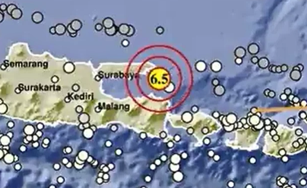 Sumenep Diguncang Gempa dengan Kekuatan 6,5 Skala Richter