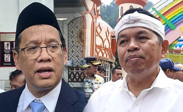 Pedebatan Purbaya dan KDM