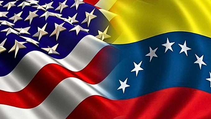 Bendera AS dan Venezuela