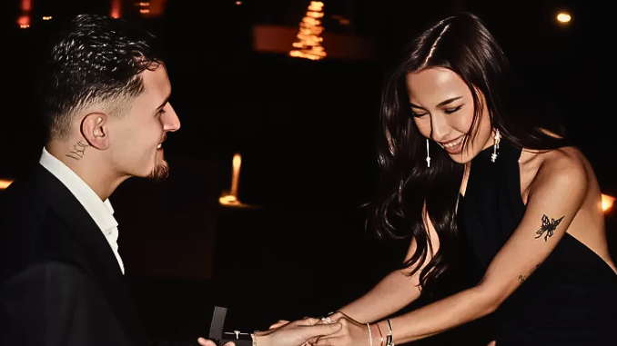 Jennifer Coppen Resmi Bertunangan dengan Justin Hubner