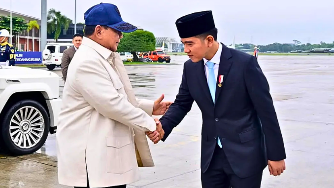 Keberangkatan Prabowo