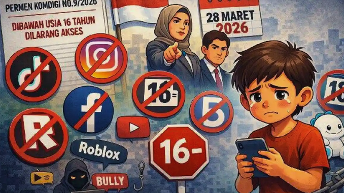 Pemerintah Akan Membatasi Akses Medsos Anak Dibawah 16 Tahun
