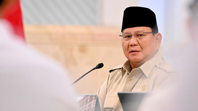 Prabowo Singgung Wacana Pemotongan Gaji Mentei dan DPR