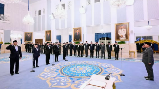 Isu Reshuffle Kabinet Merah Putih Kembali Mencuat ke Publik