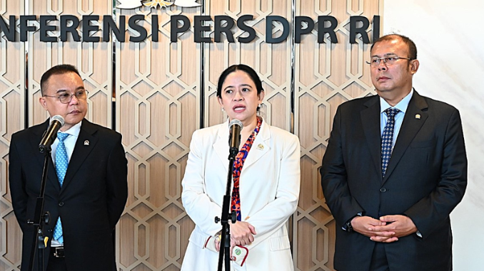 Konferensi Pers DPR RI