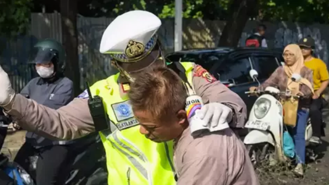 Suami Korban Histeris