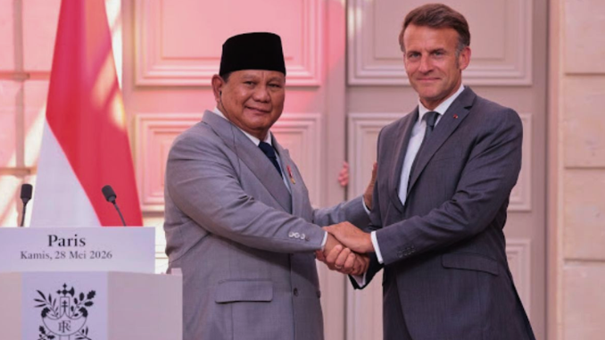 Prabowo dan Macron akan Dorong Kemitraan Indonesia-Uni Eropa