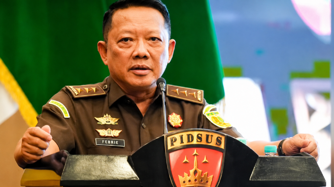 Jampidsus Febrie Ardiansyah Resmi Mengundurkan Diri