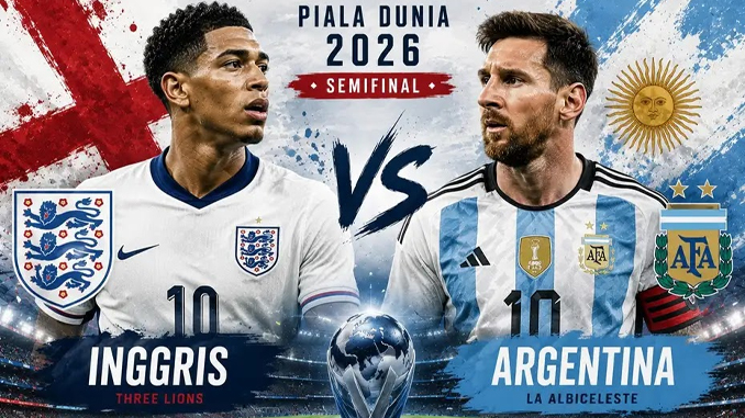 skor argentina vs inggris