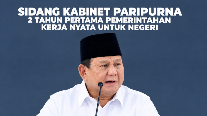 Pidato Presiden Prabowo Subianto Terkait Keputusan MSCI